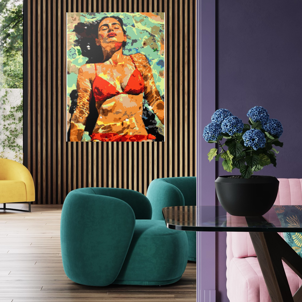 Woman Life - Warm bath mosaic