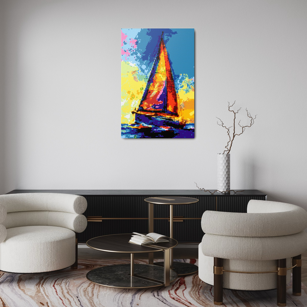Sailboat Mosaic