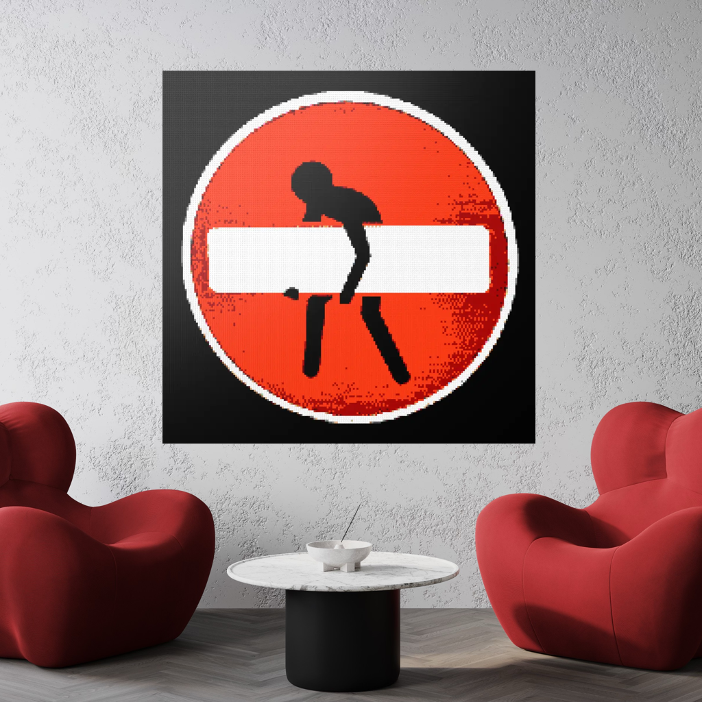 No Entry Street Sign