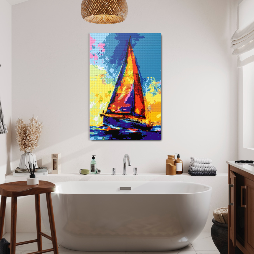 Sailboat Mosaic