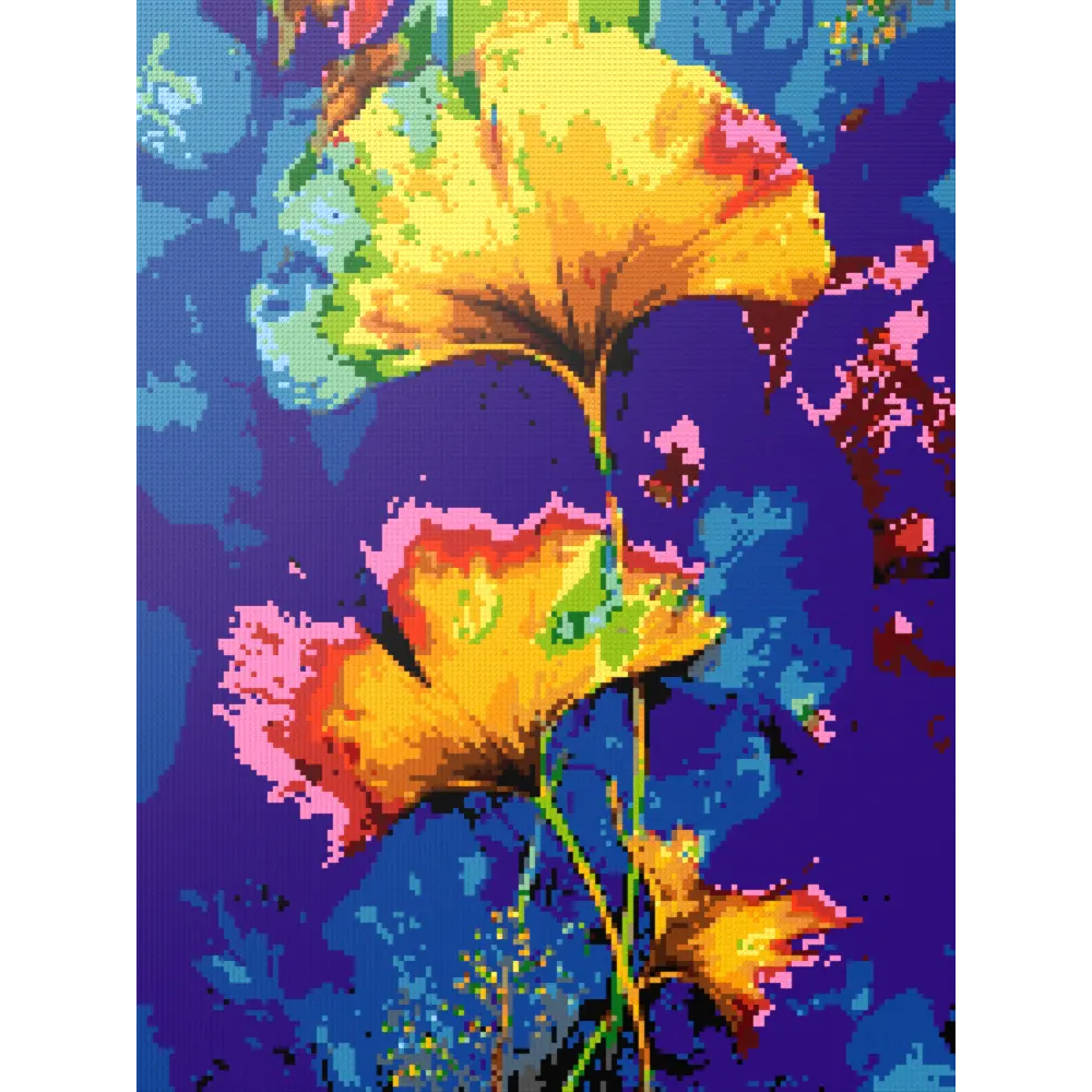 Ginkgo leaves Mosaic