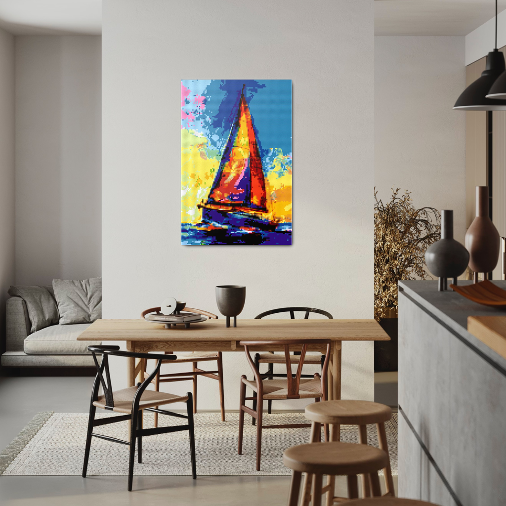 Sailboat Mosaic