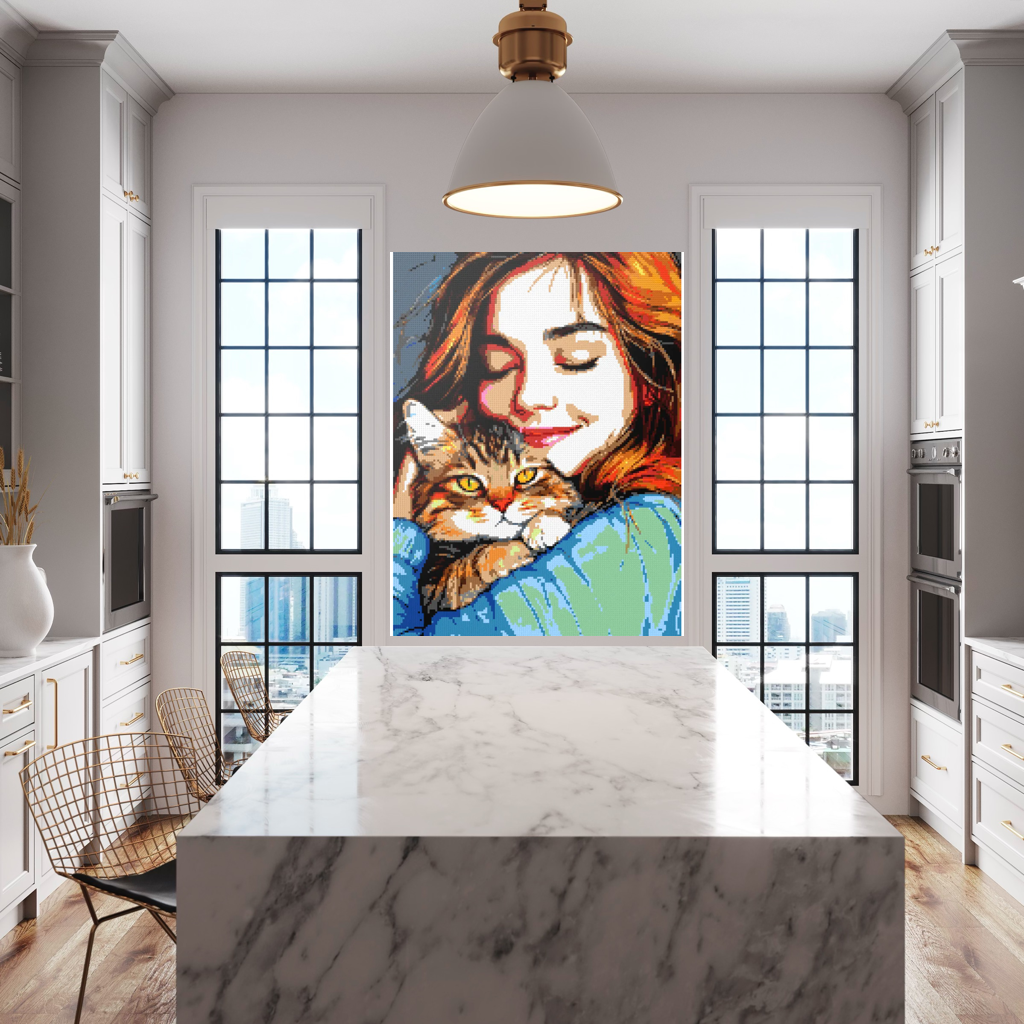 Kitty My Love mosaic