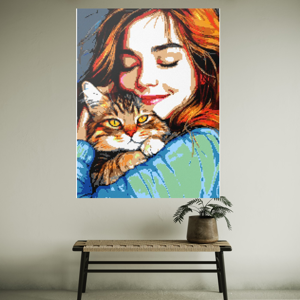 Kitty My Love mosaic