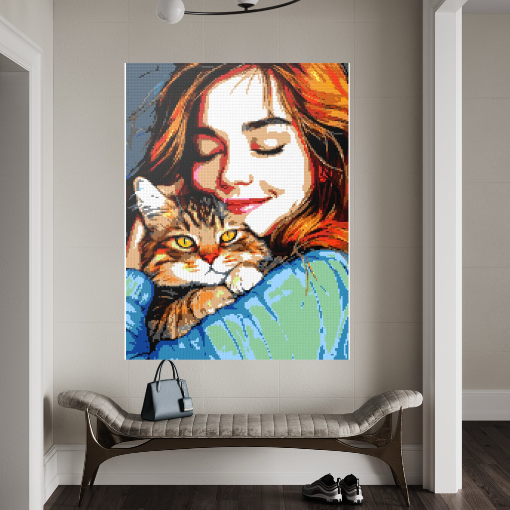 Kitty My Love mosaic