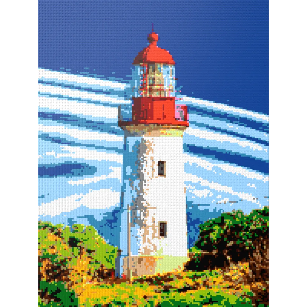 An old rustic lighthouse in Victoria, Australia