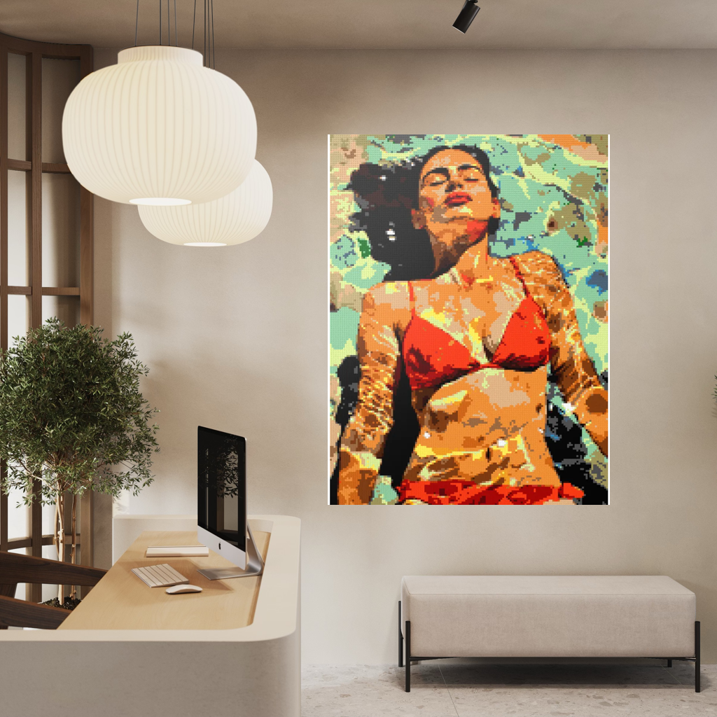 Woman Life - Warm bath mosaic