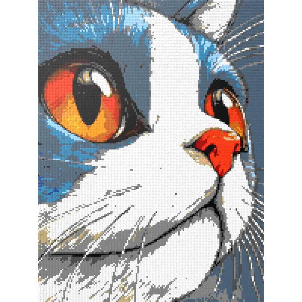 Cat Lily mosaic