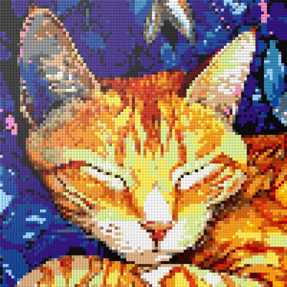 Cat Thor mosaic