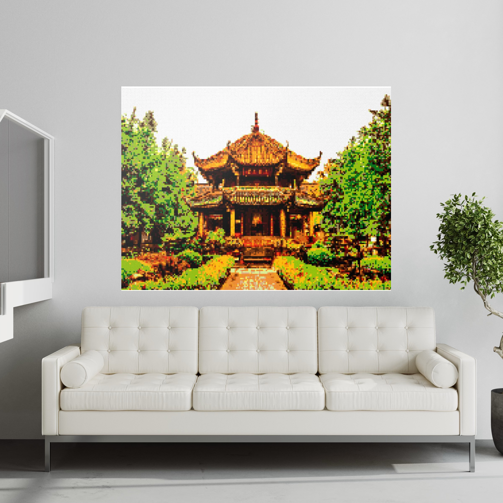 A Taoist temple in Taipei, Taiwan