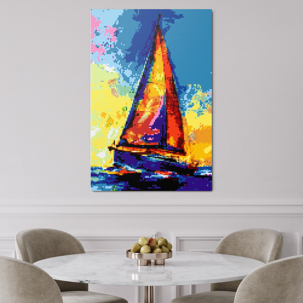 Sailboat Mosaic