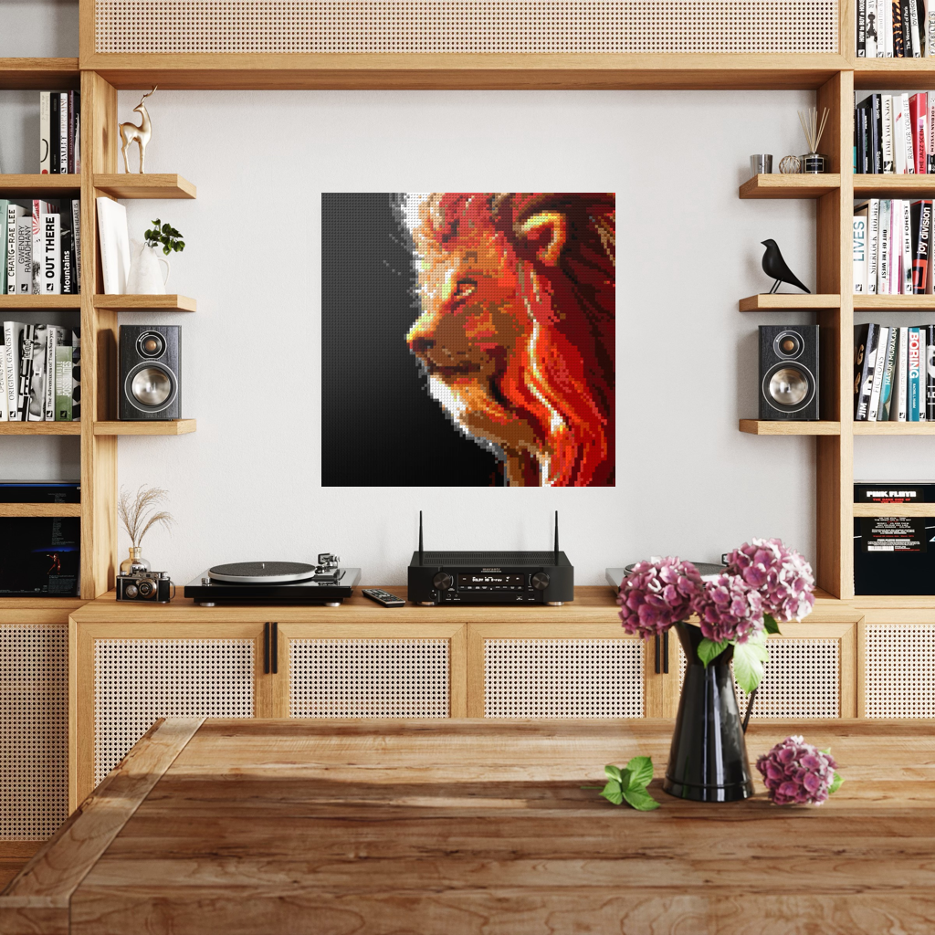 Lion Face Rose V3
