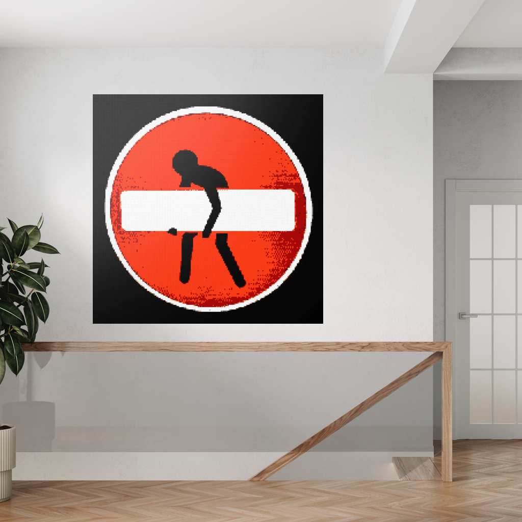 No Entry Street Sign