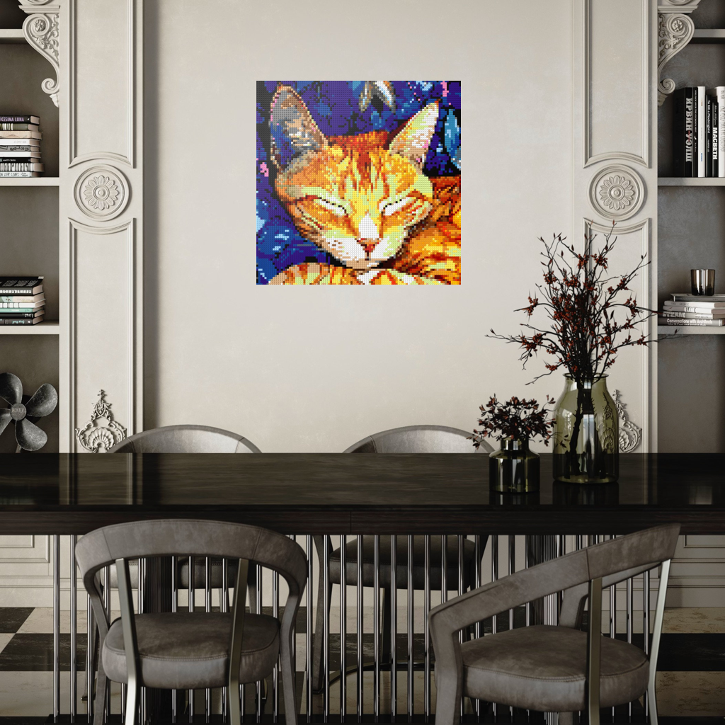 Cat Thor mosaic