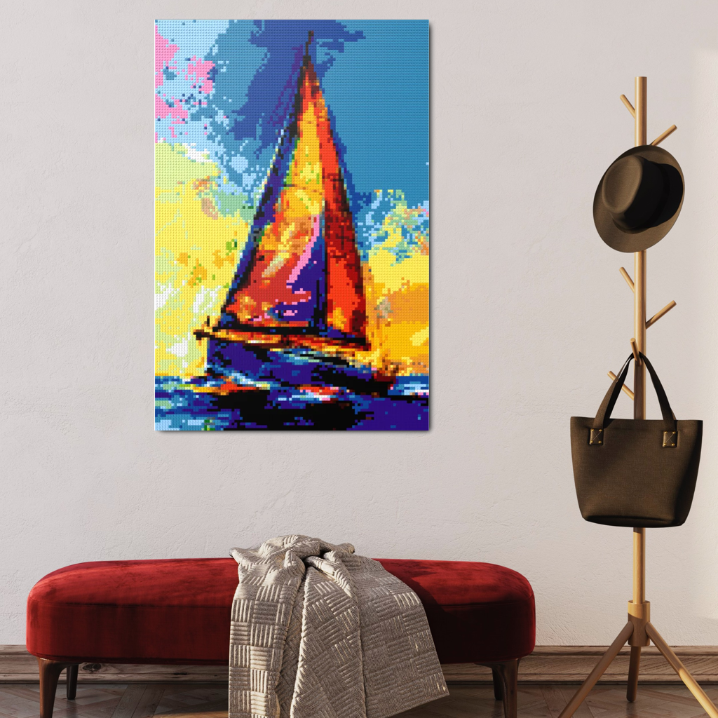 Sailboat Mosaic
