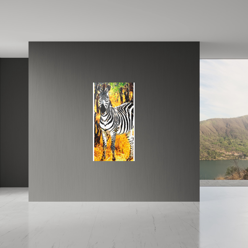 African Zebra Portrait