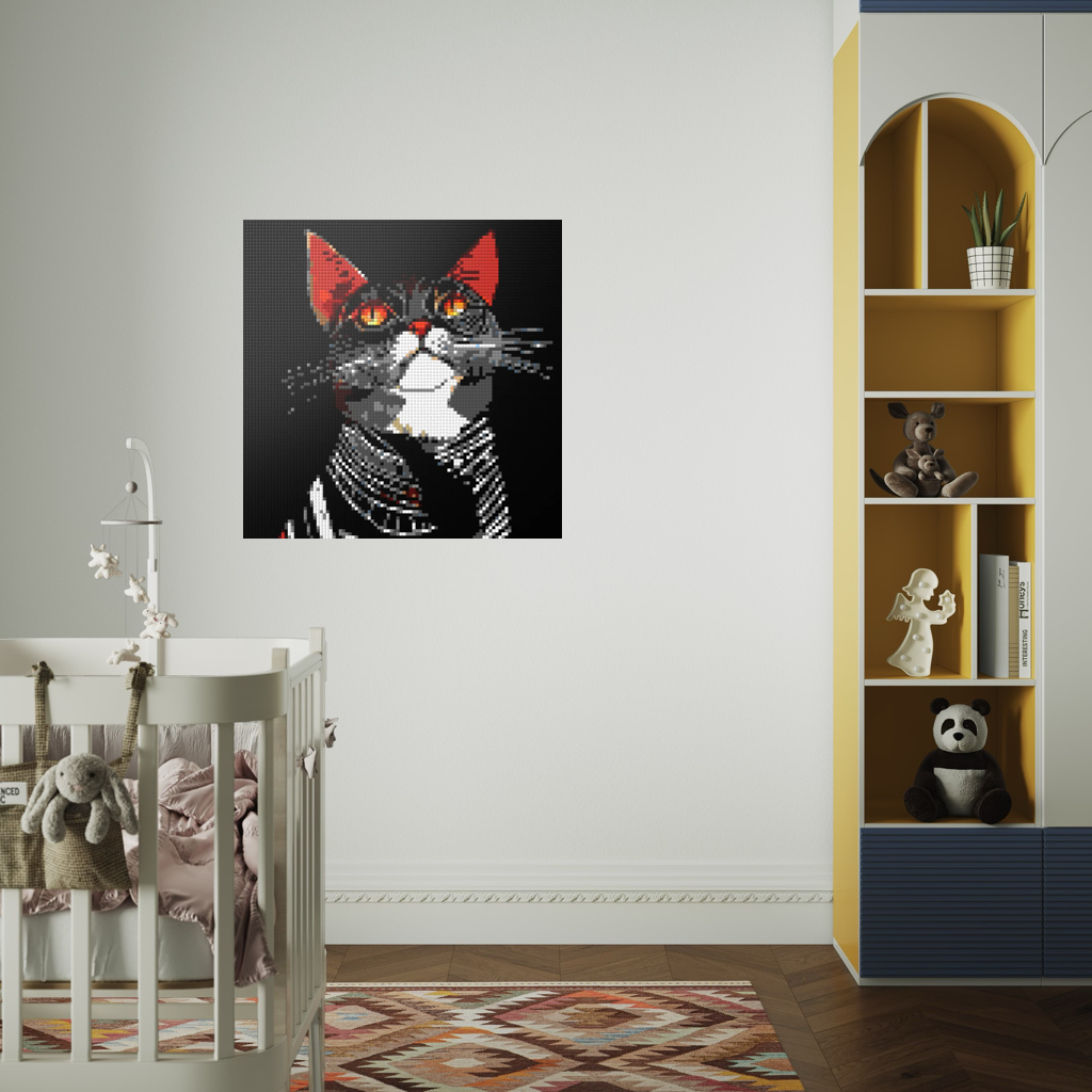 Cat Star mosaic