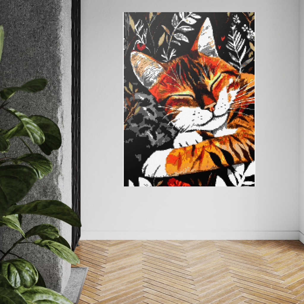 Richard the cat mosaic