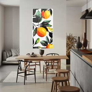 Lemons botanical art mosaic