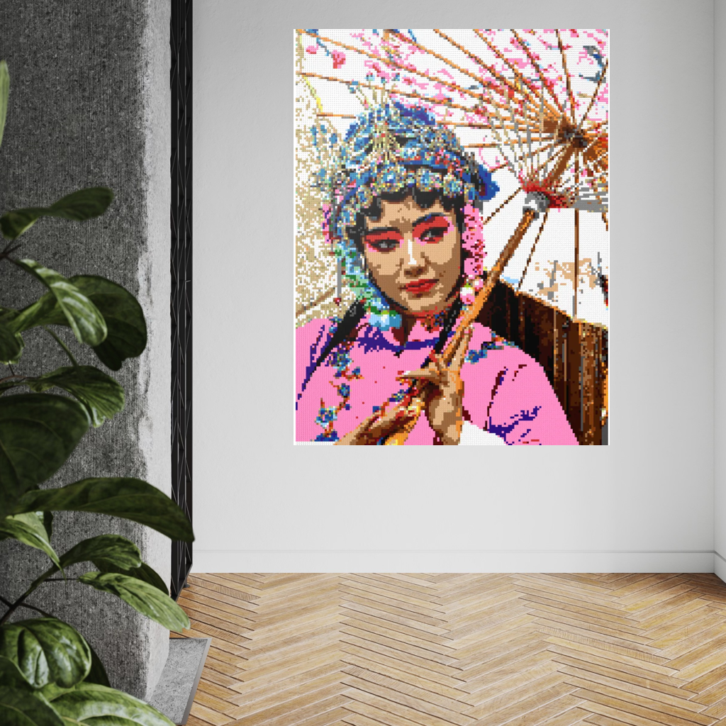 Woman in Traditional Chinese Clothing