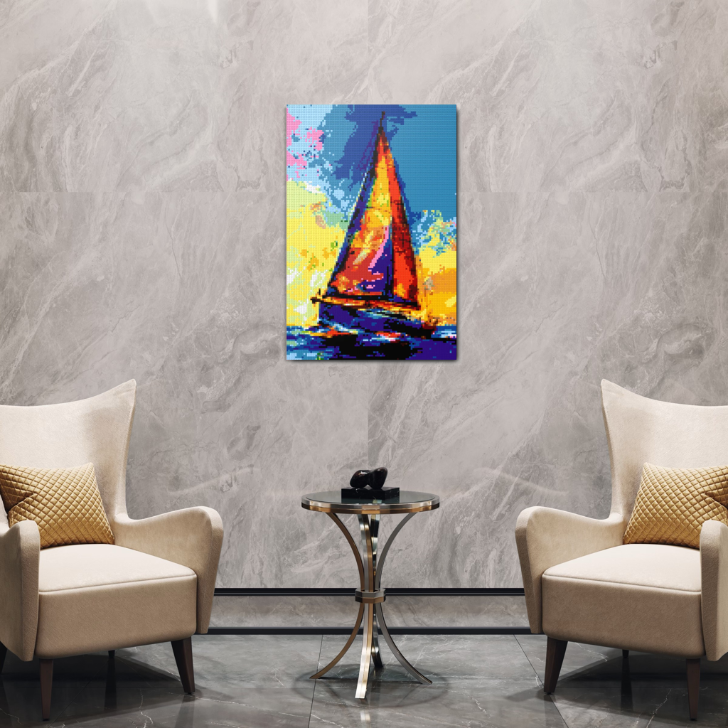 Sailboat Mosaic