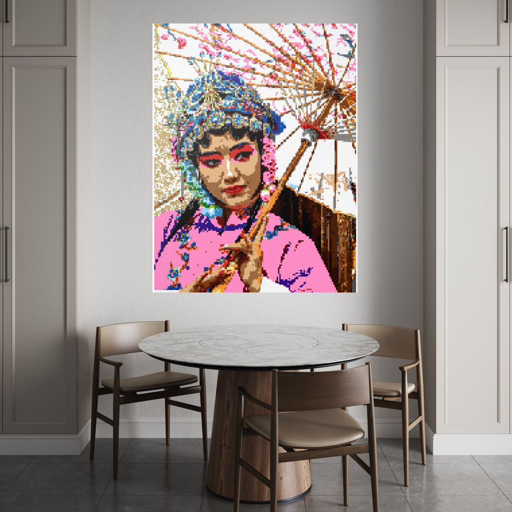 Woman in Traditional Chinese Clothing