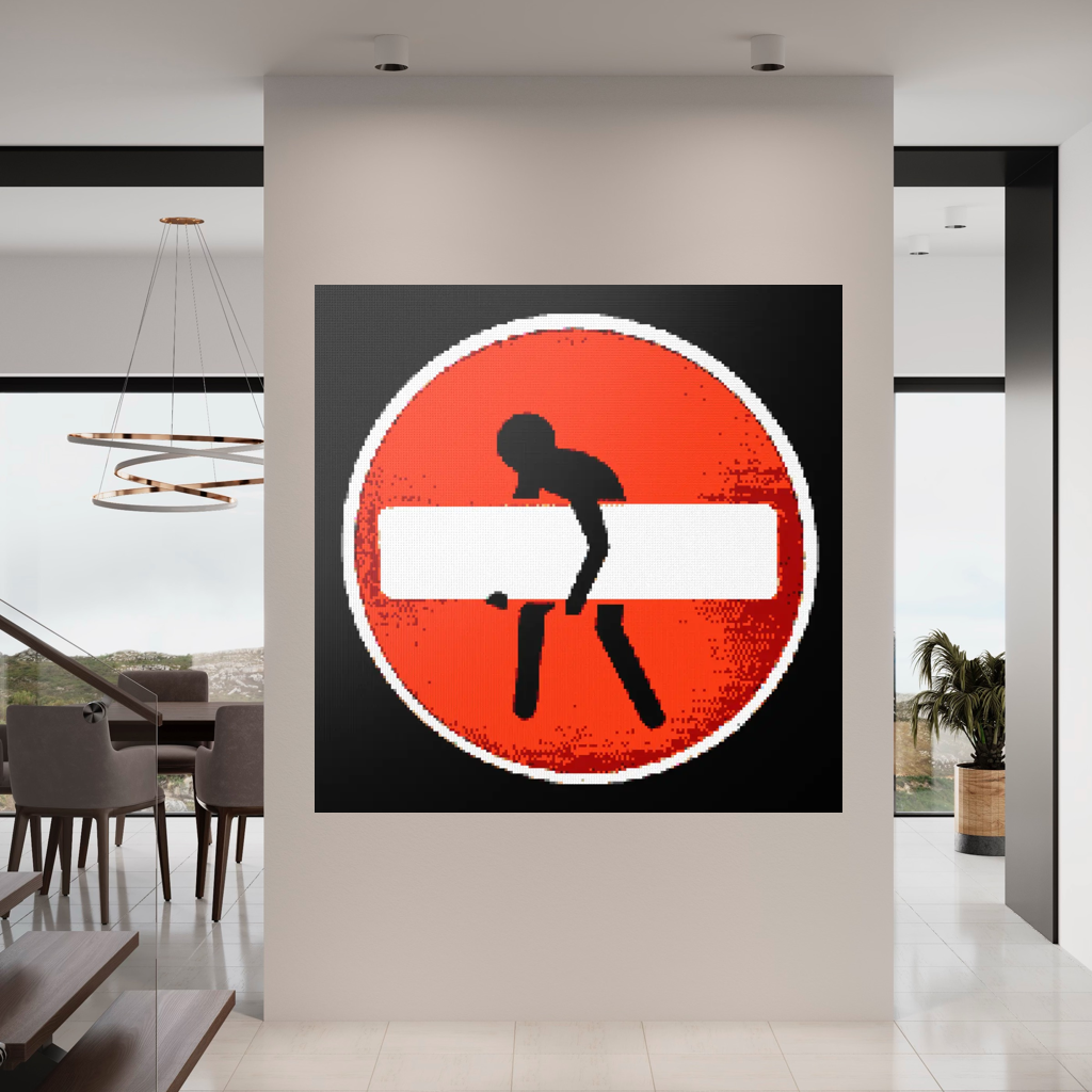 No Entry Street Sign