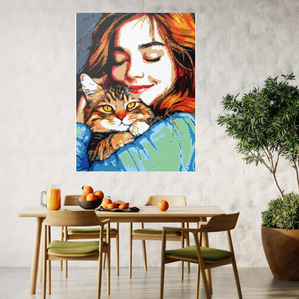 Kitty My Love mosaic