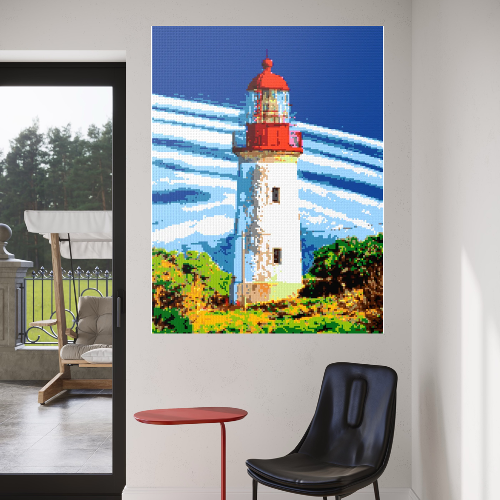 An old rustic lighthouse in Victoria, Australia