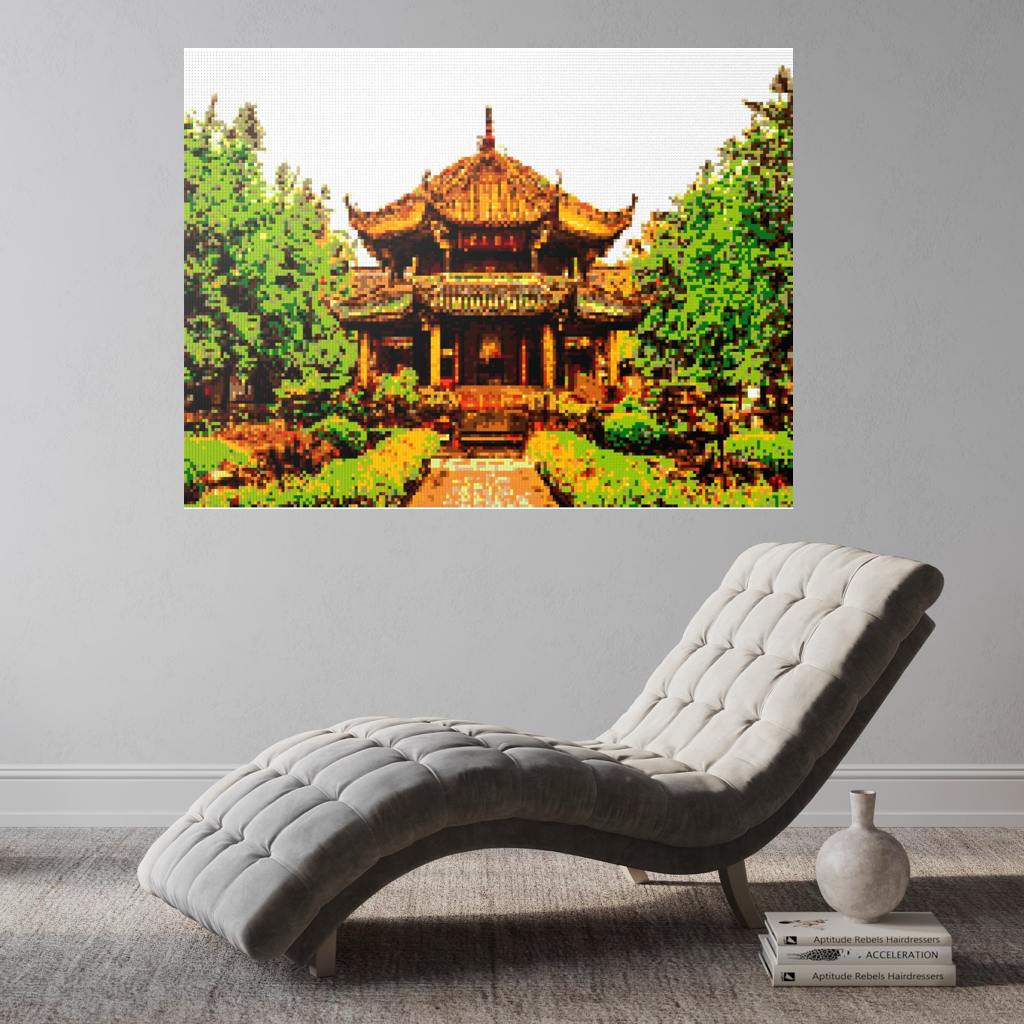 A Taoist temple in Taipei, Taiwan