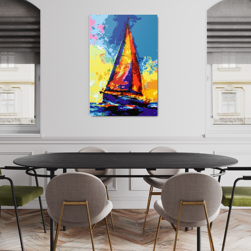 Sailboat Mosaic