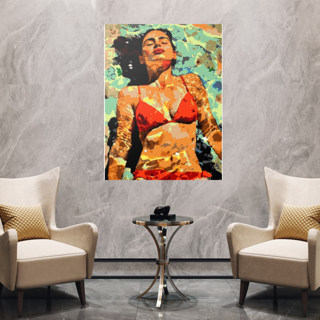 Woman Life - Warm bath mosaic