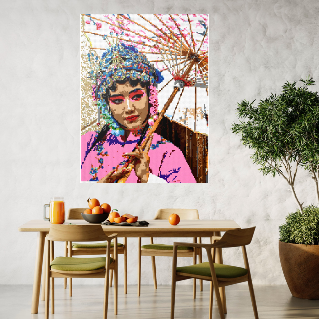 Woman in Traditional Chinese Clothing