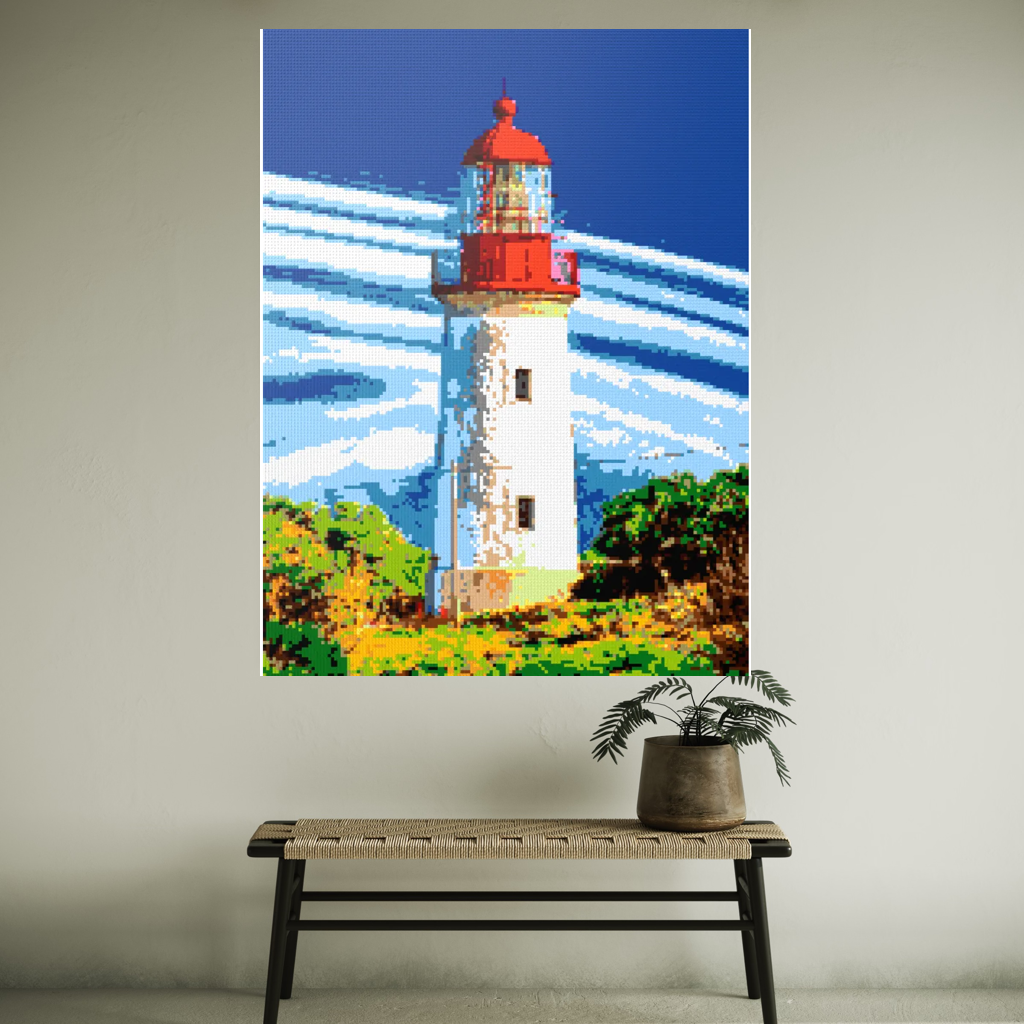 An old rustic lighthouse in Victoria, Australia