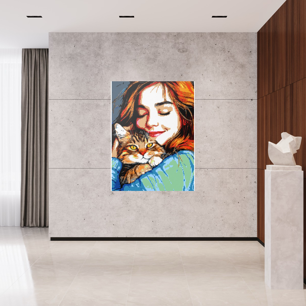 Kitty My Love mosaic