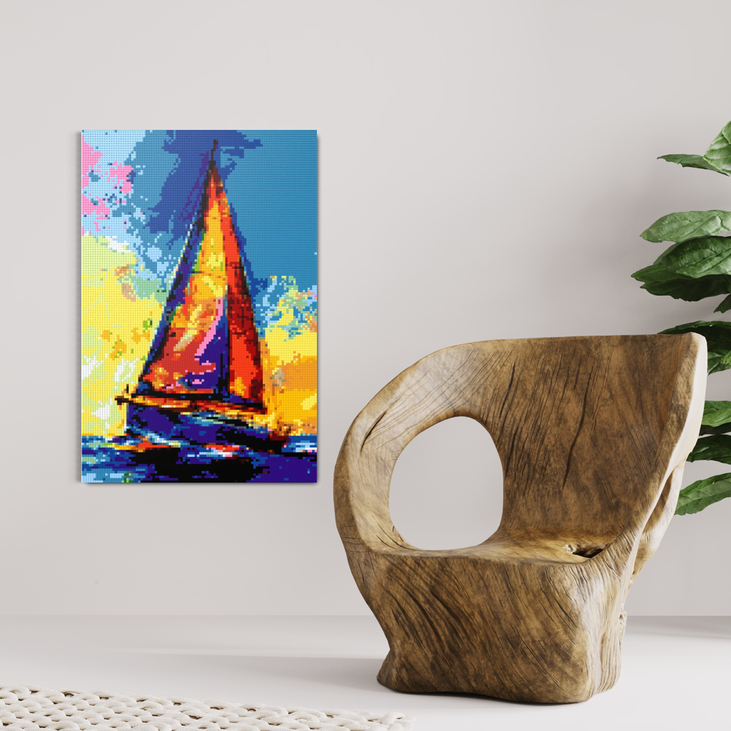 Sailboat Mosaic