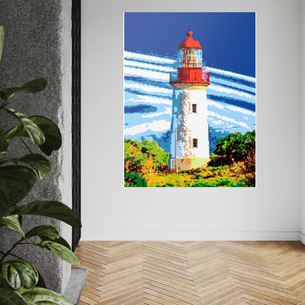 An old rustic lighthouse in Victoria, Australia