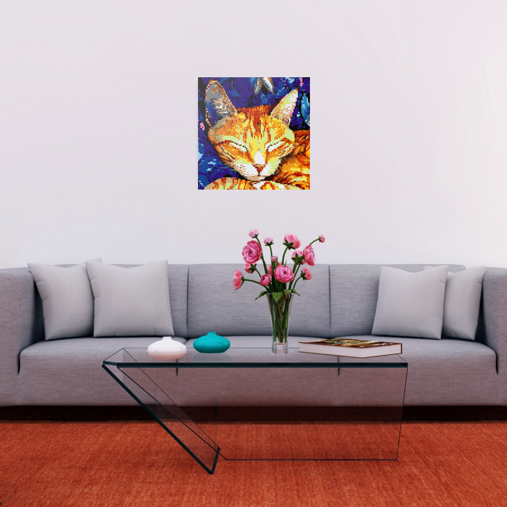 Cat Thor mosaic