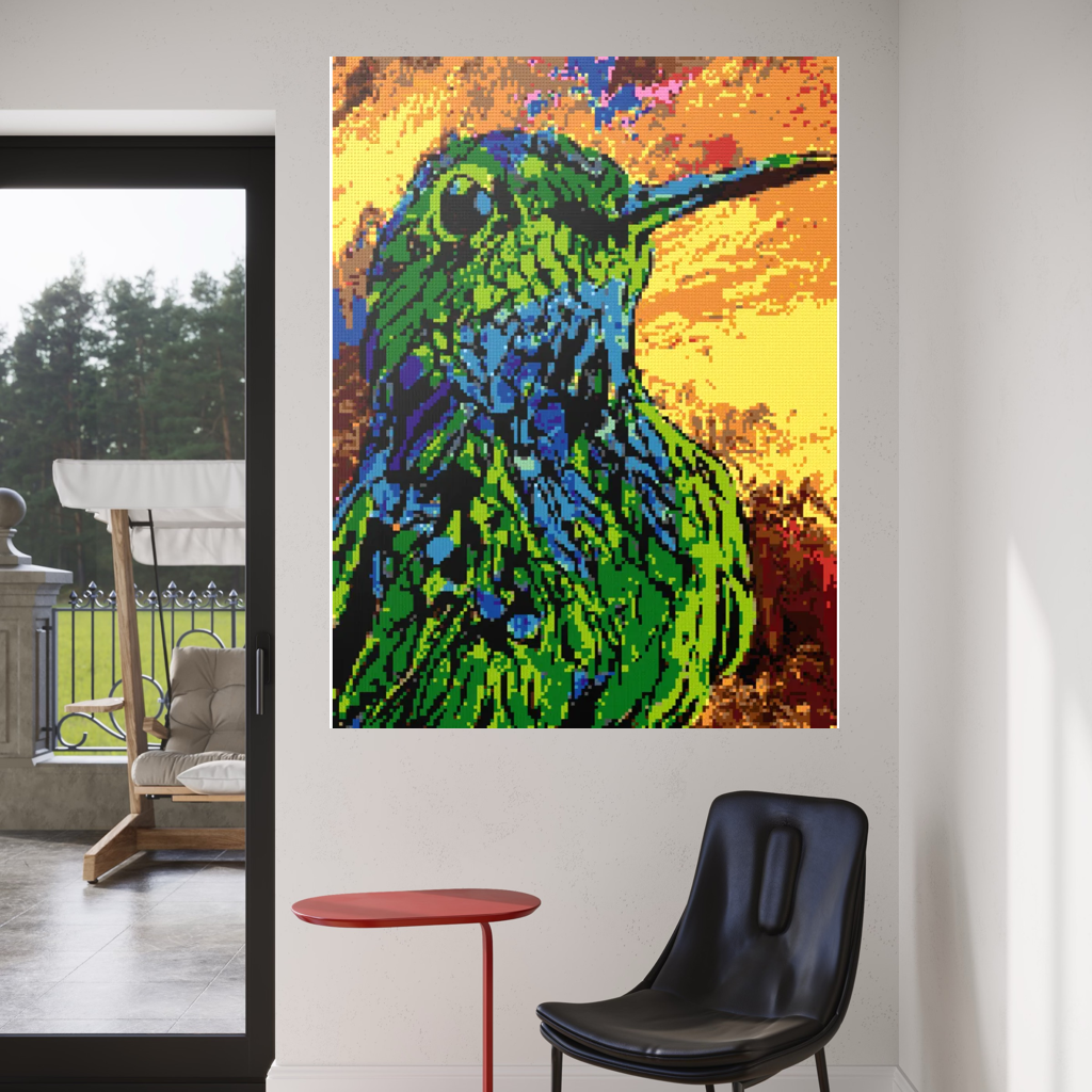 Pearched Hummingbird