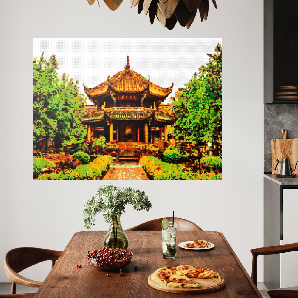A Taoist temple in Taipei, Taiwan