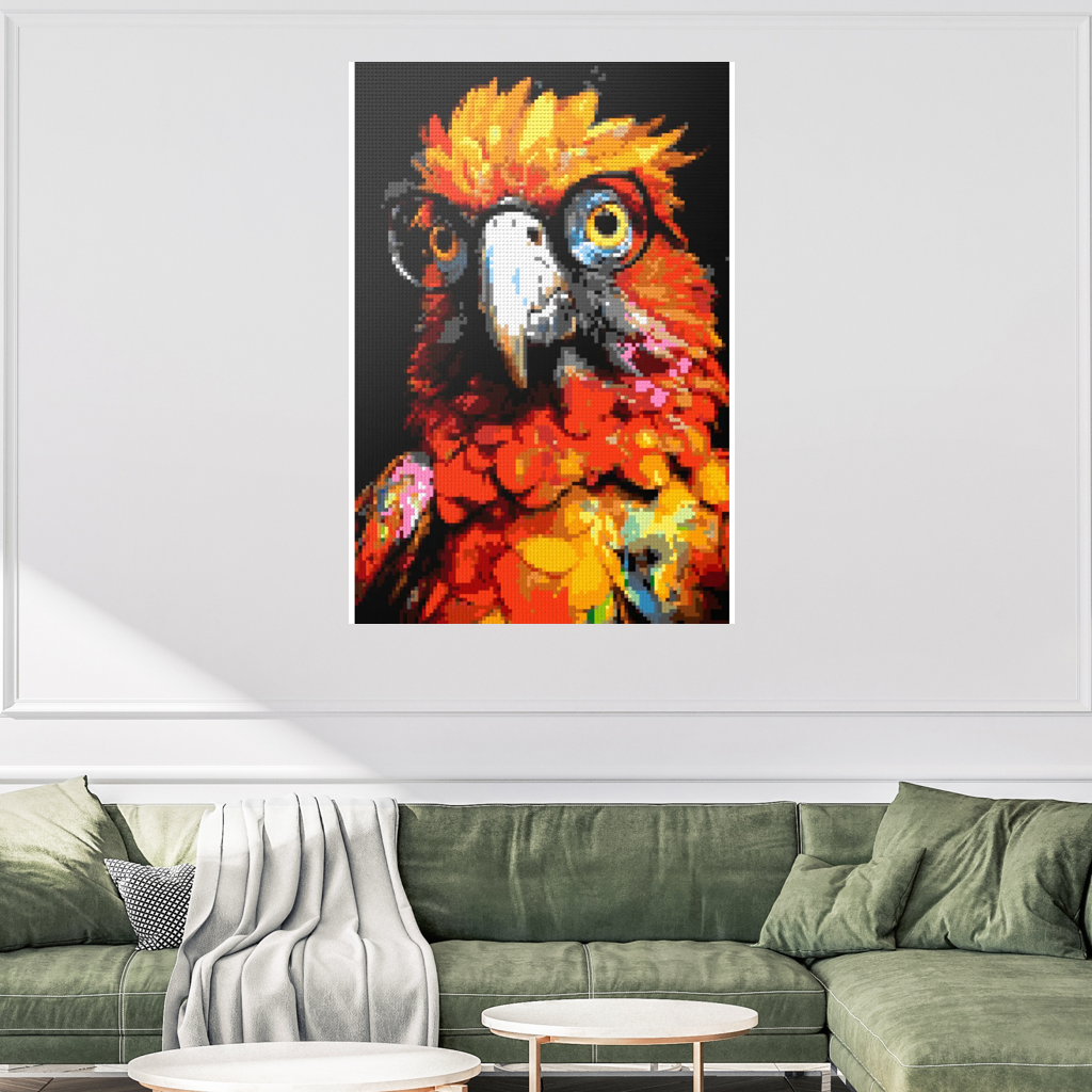 Parrot Alberta mosaic
