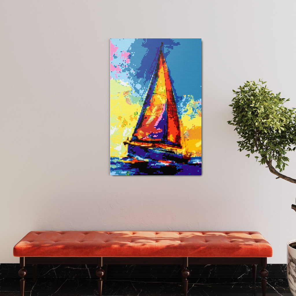 Sailboat Mosaic