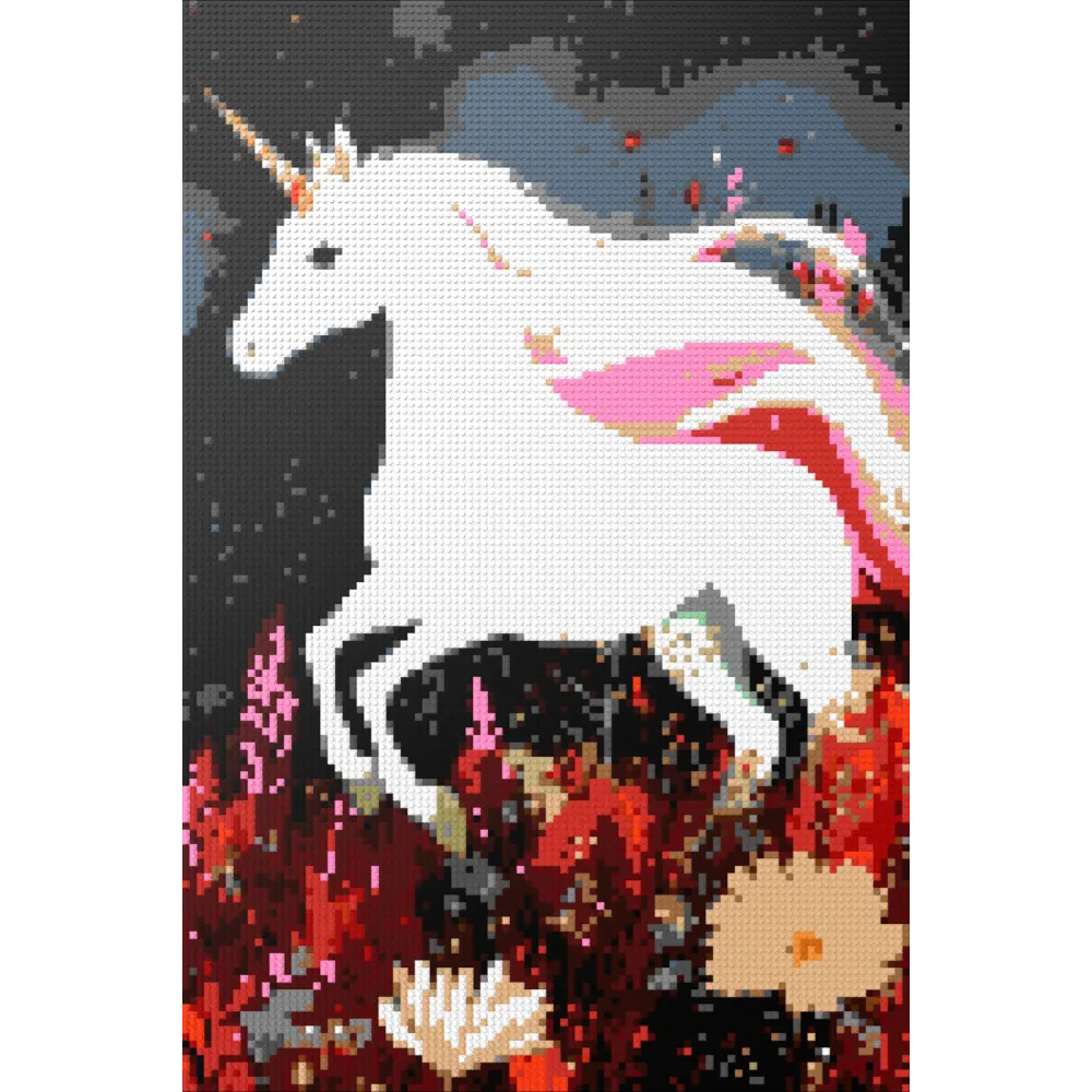 Magical Unicorn Mosaic