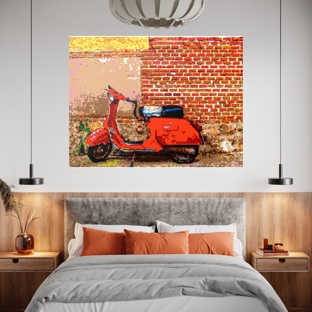Old Scooter in Spain