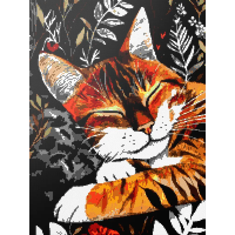 Richard the cat mosaic