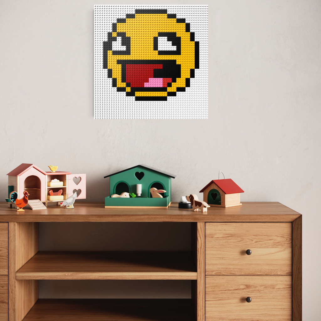 Smiley Mosaic with a 50 characters long title cool