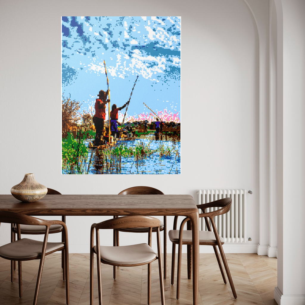 Okavango Delta Polers