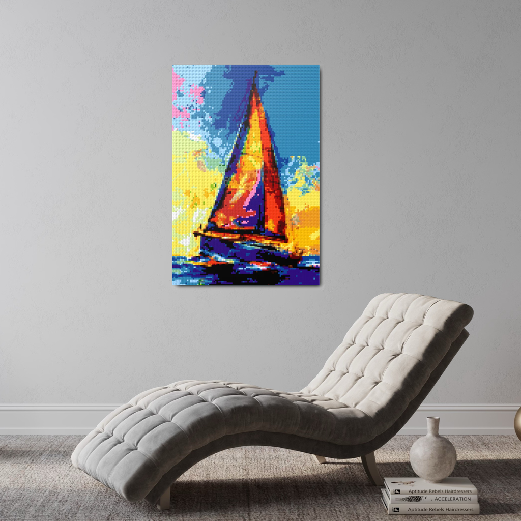 Sailboat Mosaic