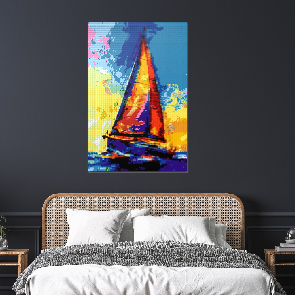 Sailboat Mosaic