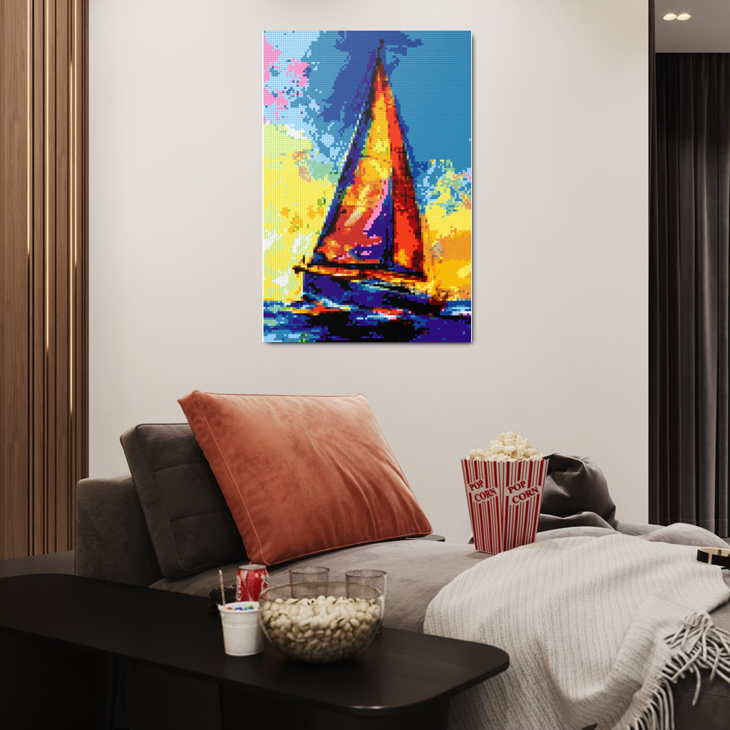 Sailboat Mosaic